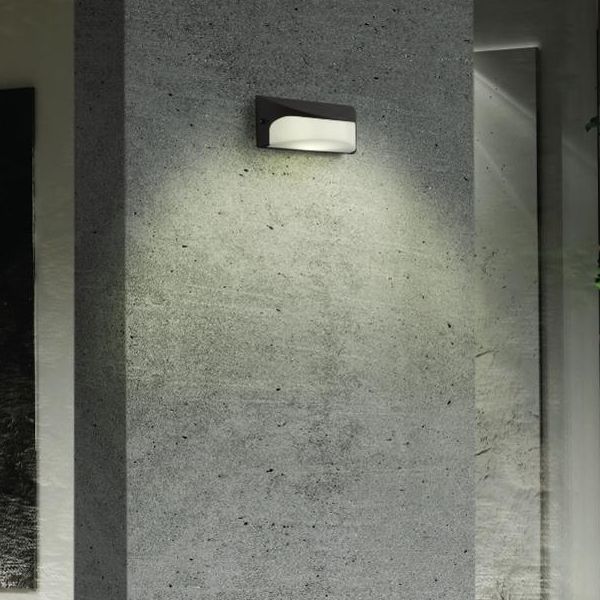 Applique Visiera 10w Led 3000k Sovil Dome Grafite - 98145/16