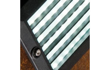 Incasso Parete Griglia E27 Sovil Escape Nero - 214/06