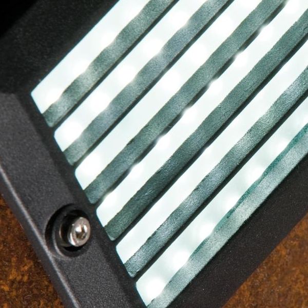 Incasso Parete Aperto E27 Sovil Escape Nero - 215/06