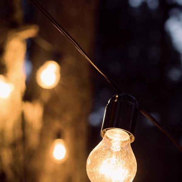 Catenaria 5 Mt. Con 5 Ptl E27 Sovil Enjoy Bianco - 230/02