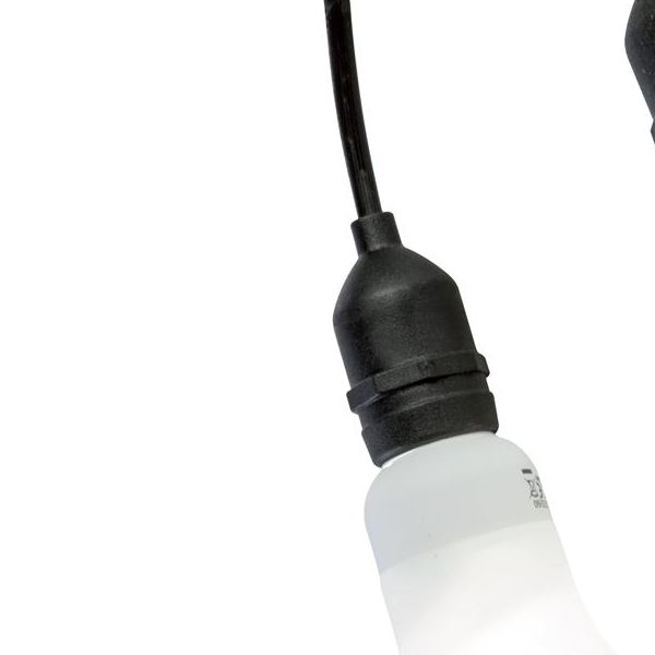 Catenaria 5 Mt. Con 5 Ptl E27 Sovil Enjoy Nero - 230/06