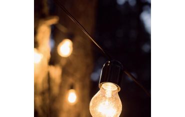 Catenaria 5 Mt. Con 5 Ptl E27 Sovil Enjoy Nero - 230/06