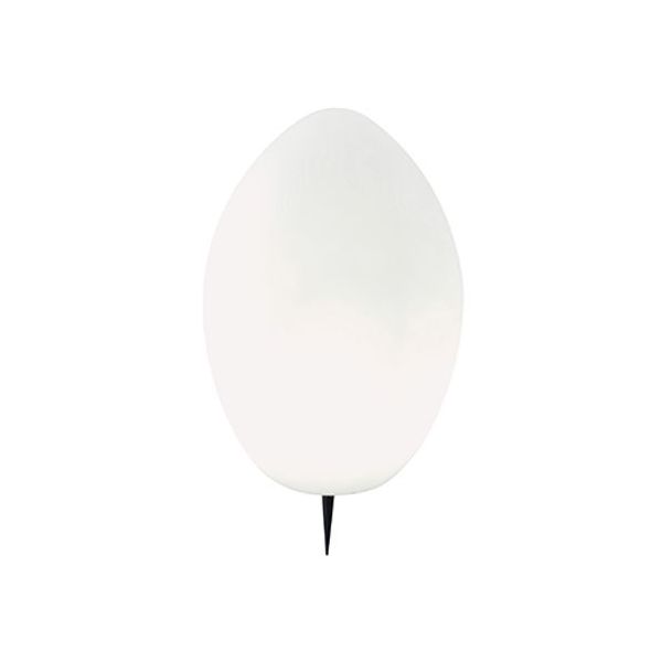 Punto Luce Ovale E27 Sovil Egg Bianco - 380/02