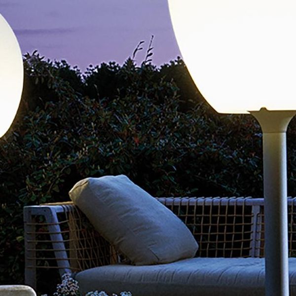 Punto Luce Ovale E27 Sovil Egg Bianco - 380/02