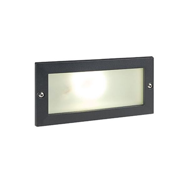 Incasso Parete Aperto 10w Led 3000k Sovil Escape Nero - 98215/06