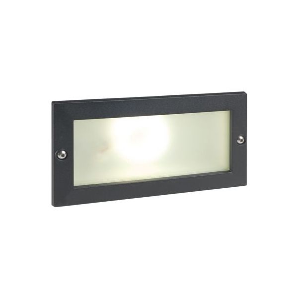 Incasso Parete Aperto 10w Led 4000k Sovil Escape Nero - 99215/06