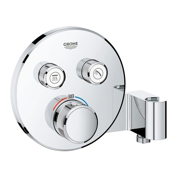 Miscelatore Termostatico Grohe Grohtherm SmartControl 2 vie con supporto manopola doccia - 29120000