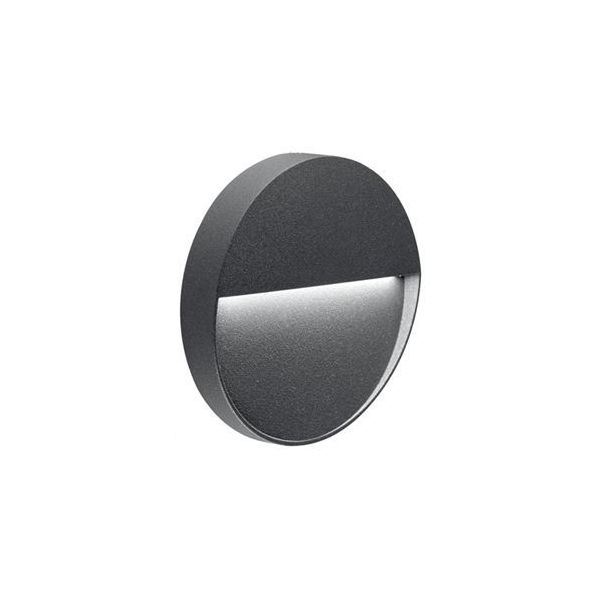 Applique  Segna-passo 3w Led 3000k Sovil Geo Round Grafite - 98156/16