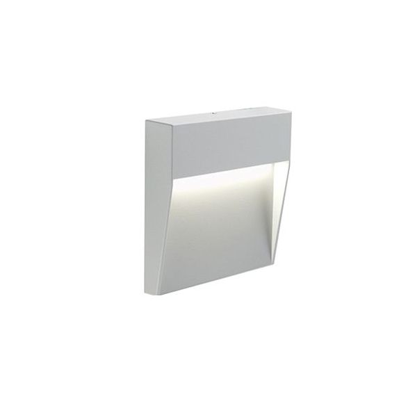 Applique  Segna-passo 3w Led 4000k Sovil Geo Square Bianco - 99154/02