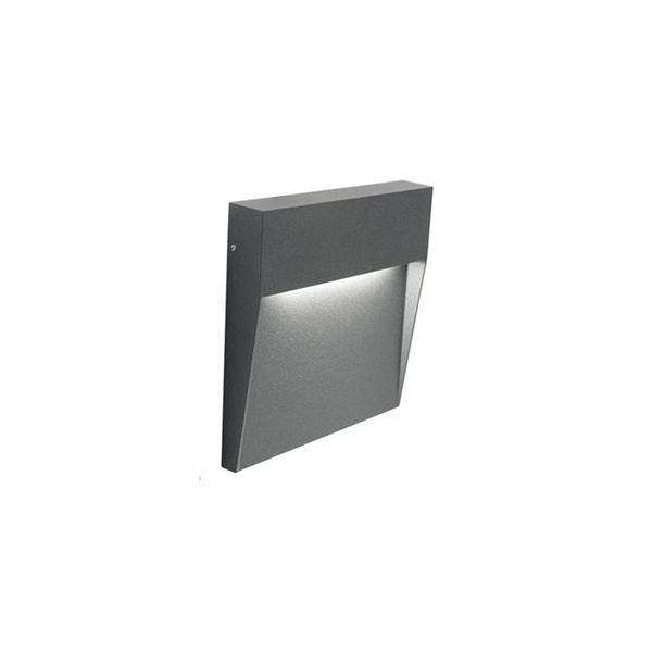 Applique  Segna-passo 3w Led 4000k Sovil Geo Square Grafite - 99154/16