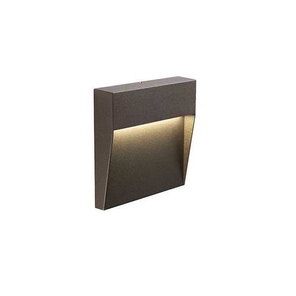 Applique  Segna-passo 3w Led 4000k Sovil Geo Square Caffe' - 99154/27