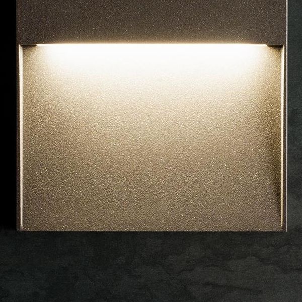 Applique  Segna-passo 6w Led 4000k Sovil Geo Square Caffe' - 99155/27