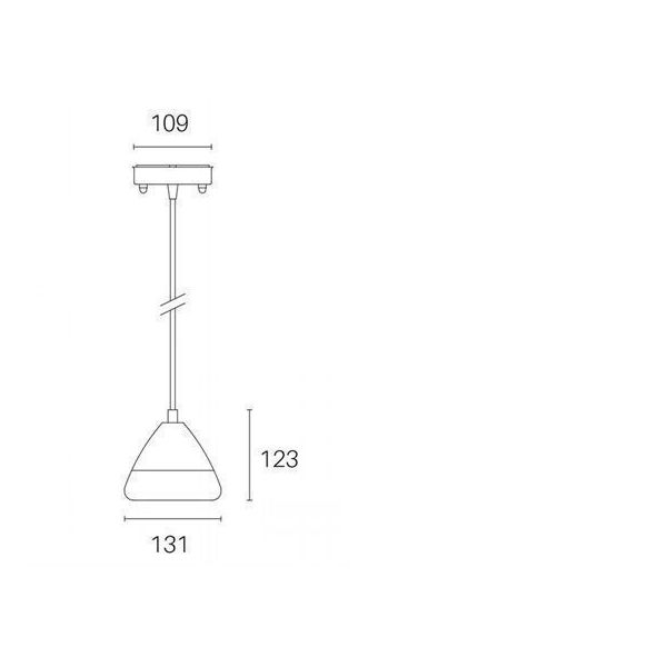 Sospensione 20w Led 4000k Sovil Graal Bianco - 99781/02