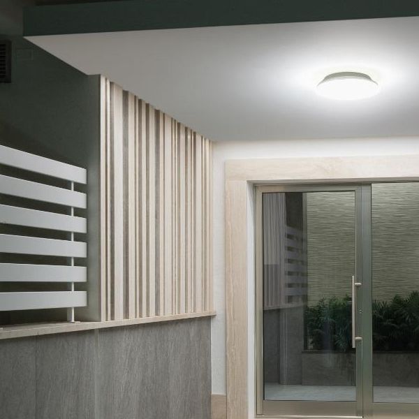 Plafoniera Tonda 30w Led 4000k Sovil Hilton Bianco - 99509/02