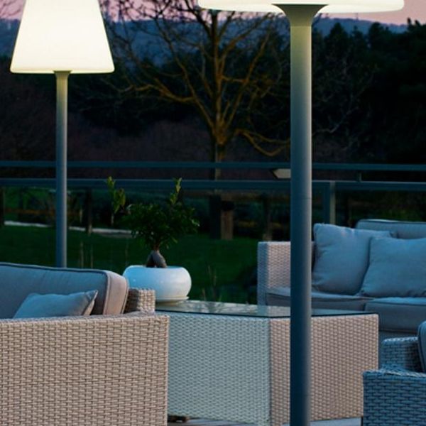 Piantana Grande E27 Sovil Lounge Alluminio - 379/72