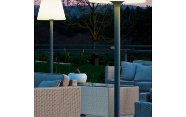 Piantana Grande E27 Sovil Lounge Alluminio - 379/72