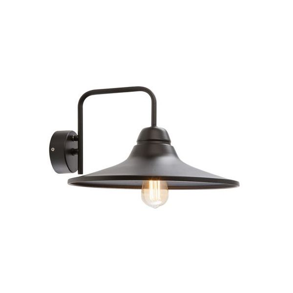 Applique In Basso Grande E27 Sovil Monet Nero - 594/06