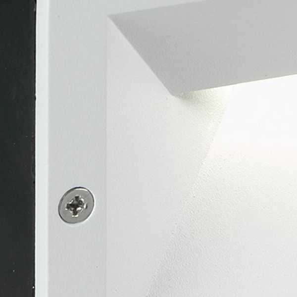 Incasso Parete Chiuso 12w Led 4000k Sovil Mask Bianco - 99152/02