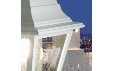 Applique In Basso Mini E27 Sovil Nano Bianco - 160/02