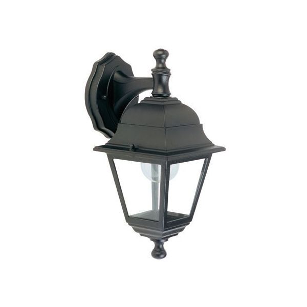 Applique In Basso Mini E27 Sovil Nano Nero - 160/06