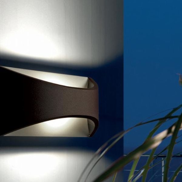 Applique Riflessa 12w Led 4000k Sovil Moon Caffe' - 99108/27
