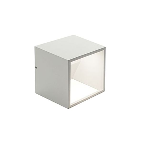 Applique Cubo 9w Led 4000k Sovil Niko Bianco - 99186/02