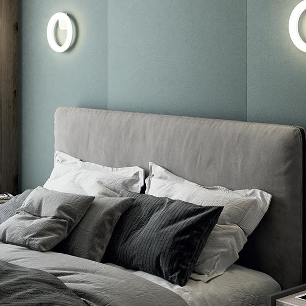 Applique Tonda 20w Led 3000k Sovil Omega Bianco - 98777/02