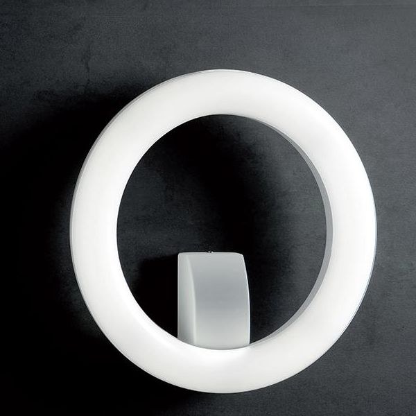 Applique Tonda 20w Led 4000k Sovil Omega Bianco - 99777/02