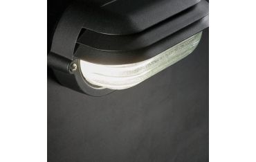 Applique Piccola Ovale E27 Sovil Palpebra Ovale Nero - 787/06