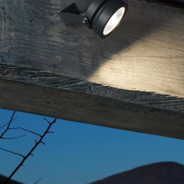 Faretto 10w Cor.costante Led 4000k Sovil Piano Nero - 99086/06