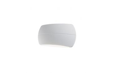 Applique Bi-emissione 5w+5w Led 3000k Sovil Pillow Bianco - 98133/02