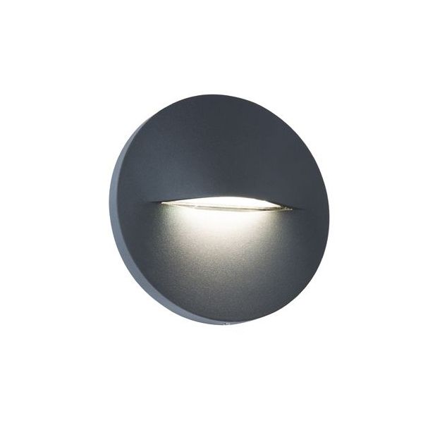 Applique Segna-passo Tonda 3w Led 4000k Sovil Open Grafite - 99201/16