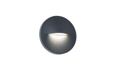 Applique Segna-passo Tonda 3w Led 4000k Sovil Open Grafite - 99201/16