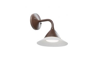 Applique In Basso 20w Led 4000k Sovil Petunia Corten - 99420/36