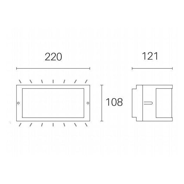 Applique Aperta 10w Led 3000k Sovil Petit Grafite - 98473/16