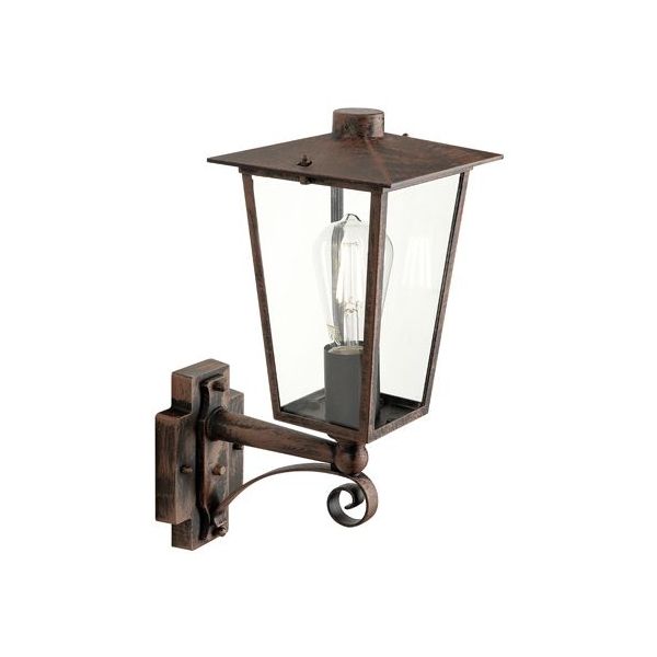 Applique In Alto Grande E27 Sovil Ribot Ruggine - 940/11