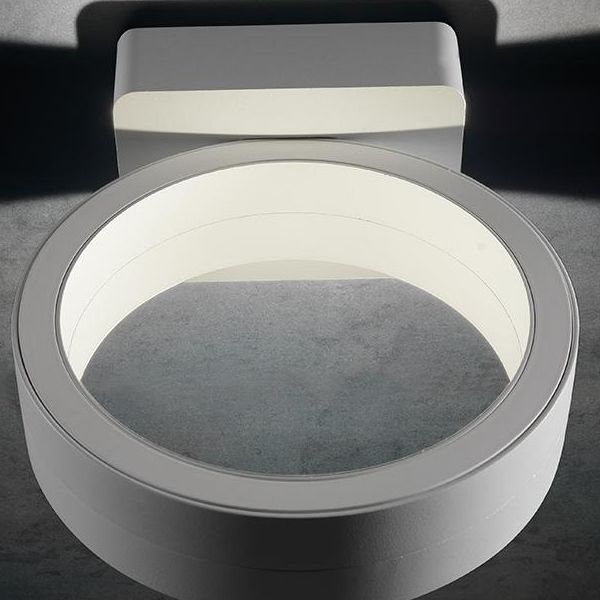 Applique Rotonda 16w Led 4000k Sovil Plaza Bianco - 99588/02