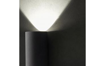 Applique Bi-emissione 6w+6w Led 3000k Sovil Sirio Nerooro - 98149/42