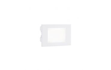 Incasso Parete Aperto 3w Led 4000k Sovil Spina Bianco - 99190/02