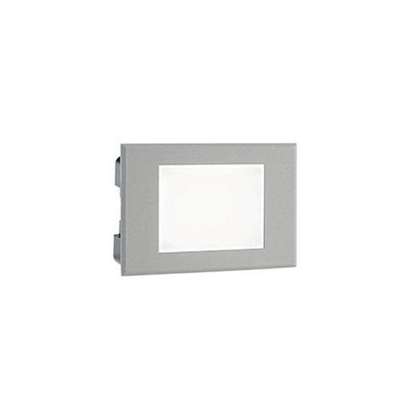 Incasso Parete Aperto 3w Led 3000k Sovil Spina Alluminio - 98190/72
