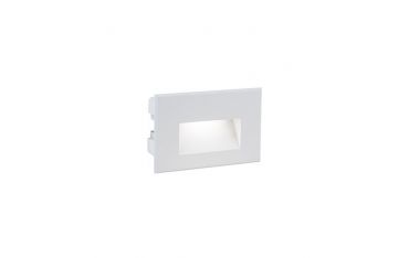 Incasso Parete Liscio 3w Led 3000k Sovil Spina Bianco - 98191/02