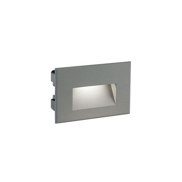 Incasso Parete Liscio 3w Led 4000k Sovil Spina Grafite - 99191/16
