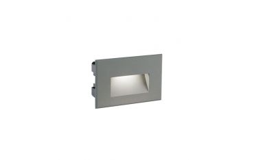 Incasso Parete Liscio 3w Led 4000k Sovil Spina Grafite - 99191/16