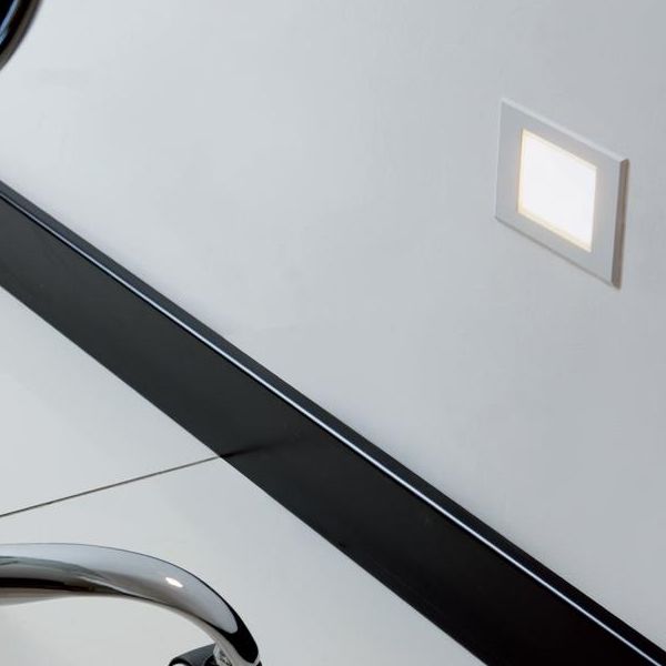 Incasso Parete Dente 3w Led 3000k Sovil Spina Bianco - 98192/02