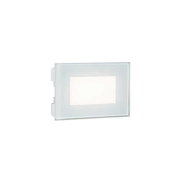 Incasso Parete Vetro 3w Led 3000k Sovil Spina Bianco - 98193/02