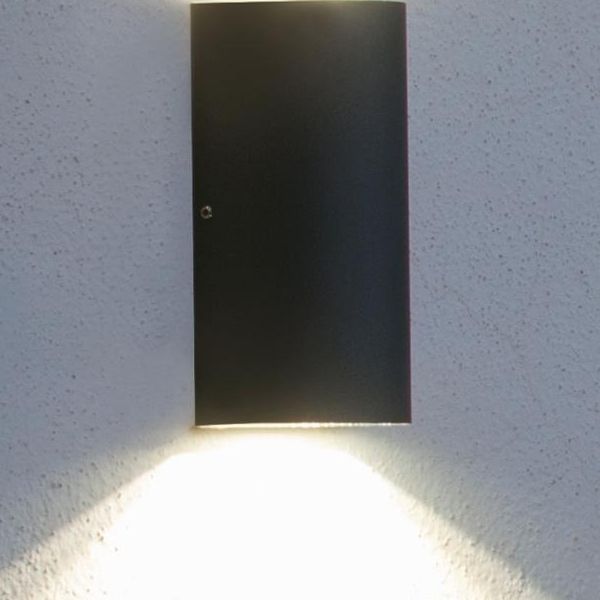Applique Bi-emissione 6w+6w Led 4000k Sovil Trump Grafite - 99135/16