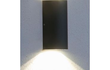 Applique Bi-emissione 6w+6w Led 4000k Sovil Trump Grafite - 99135/16