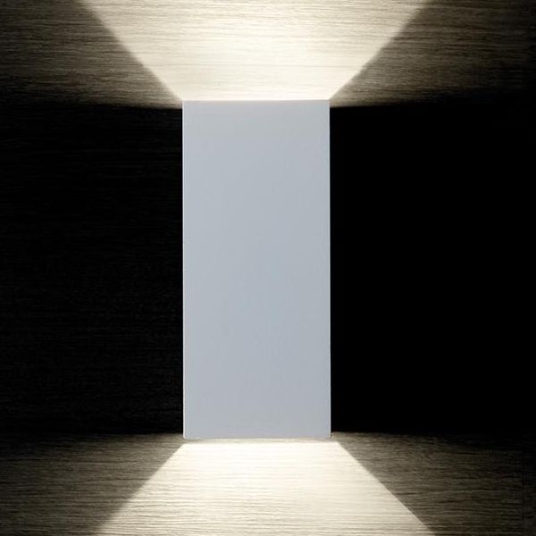 Applique Bi-emissione 6w+6w Led 4000k Sovil Tower Bianco - 99148/02