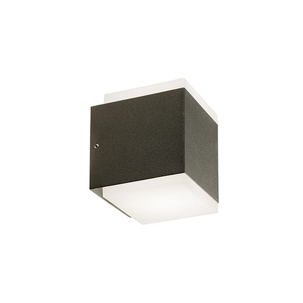 Applique Doppia 7w+7w Led 4000k Sovil Tango Grafite - 99174/16