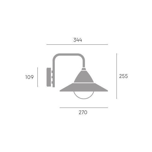 Applique In Basso 20w Led Cct3 Sovil Yukon Grafite - 97782/16